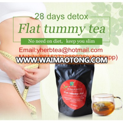 Private Label Service 28 Day Flat Tummy Tea Burn Fat Tea Detox Tea